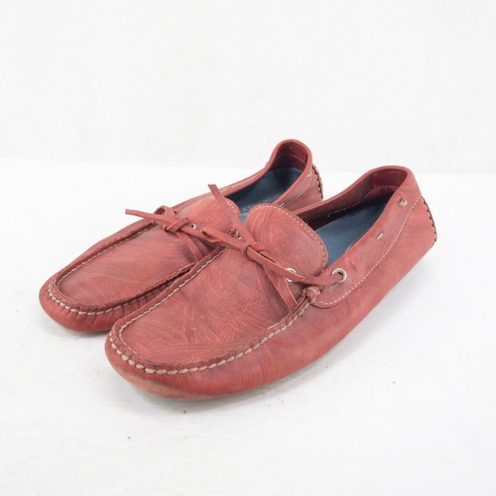 Easy‎ Spirit Womens Red Slip On Comfort Boat Shoes US 8.5